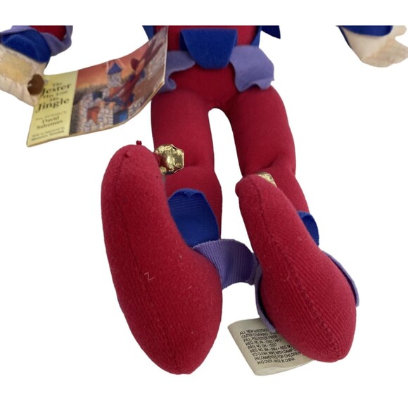 The Jester Has Lost His Jingle Plush Toy Stuffed Doll David Saltzman Kids play - Picture 7 of 14